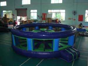 China The Mountain King Inflatable Amusement Park , Gladiator Joust For Adult factory