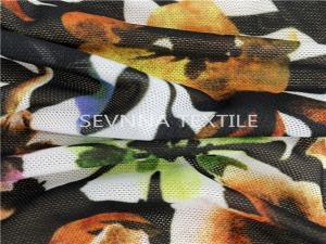 China Knitted Floral Printing 1.5M Width Yoga Wear Fabric factory