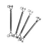 Stainless Steel Jaw Jaw Turnbuckle Eye Hook Turnbuckle Heavy Duty and Polished