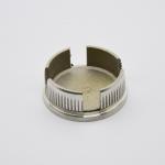 Stainless steel end cap 38.1mm for handrail tube 1-1/2", Satin finishing, SS304