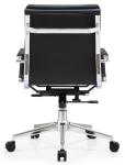 Pu Leather Boss Mid-back Metal Frame Ergonomic Office Furniture Adjustable