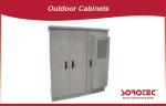 Stainless Steel Outdoor Battery Cabinet For Power Supply , Telecom Outdoor