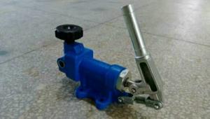 China Two Speed Low Pressure Hydraulic Hand Pump With Pressure Gauge OEM Supply factory