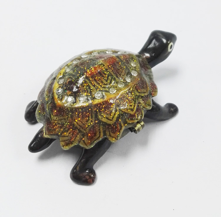 Turtles Trinket Box Home Decorative Box turtle trinket box metal jewelry box for wedding