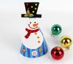 Diy New paper Christmas hat party supplies children's kindergarten handmade