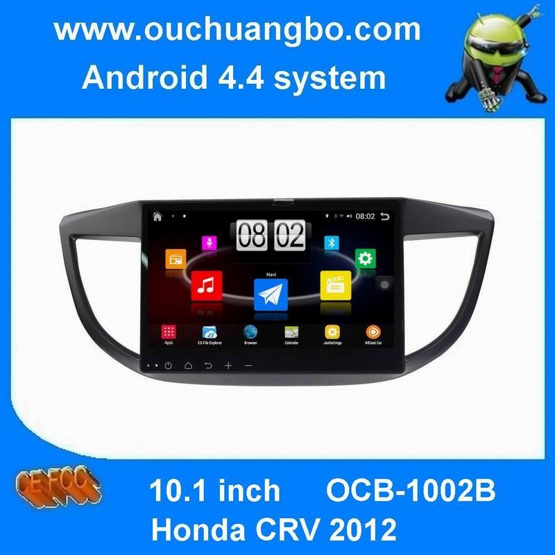 Ouchuangbo 10.1" Android 4.4 Headun for Honda CRV 2012 HD 1024*600 Car Navigation GPS Radio 3g wifi Stereo System
