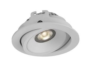China IP54 7w Tiltable Mini LED Downlight 73mm for Bars / Cafes / Beauty Shops factory
