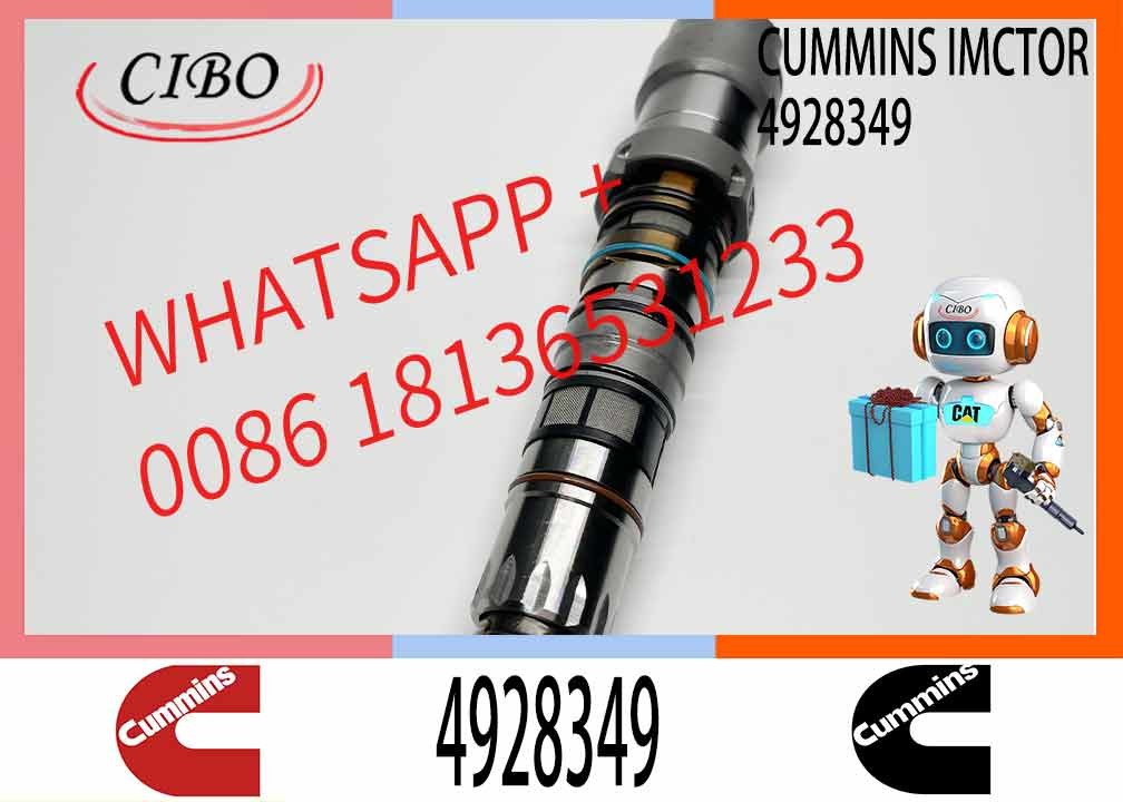 Common rail injector fuel injecto 4326779 4928346 4928349 for QSK23 Excavator QSK23 QSK45 QSK60