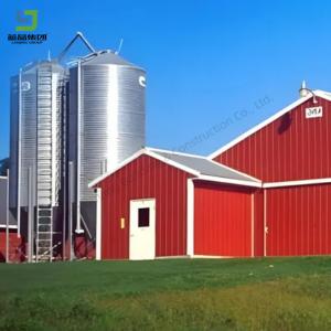 China China Low Cost Steel Structure Commercial Steel Egg Layer Chicken House Poultry Farming Shed Design Barn factory