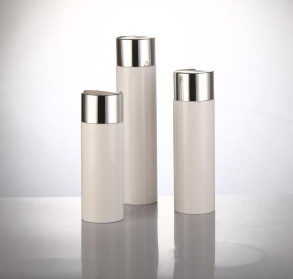 PET Shampoo And Conditioner Bottle Flat Shoulder Frosted Lotion Bottles Screw