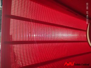 China Flat Type Drilling Shale Shaker Screen Anti Abrasion Urethane factory