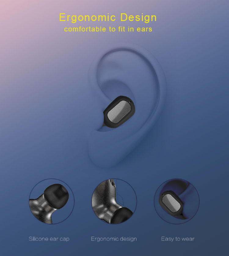 Wireless Bluetooth earphones XG-60S with wireless charging box
