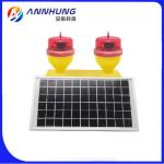 Main / Stand By Red LED Low Intensity Double Light FAA L-810 Solar Aviation Lamp