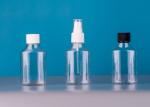130Ml Clear Empty Plastic Bottles With Flip Top Cap, Refillable Cosmetic Spayer