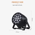 Powerful 18x20W Outdoor RGBWA-UV 6in1 IP65 Waterproof DJ Disco City Wedding