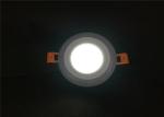 BIS Cycle 6 Watt Led Panel Light 3W + 3W Cambered Surface Recessed