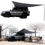 1500-2000 Mm Waterproof Index 4x4 Roof Top Tent Side Awning for Car Roof