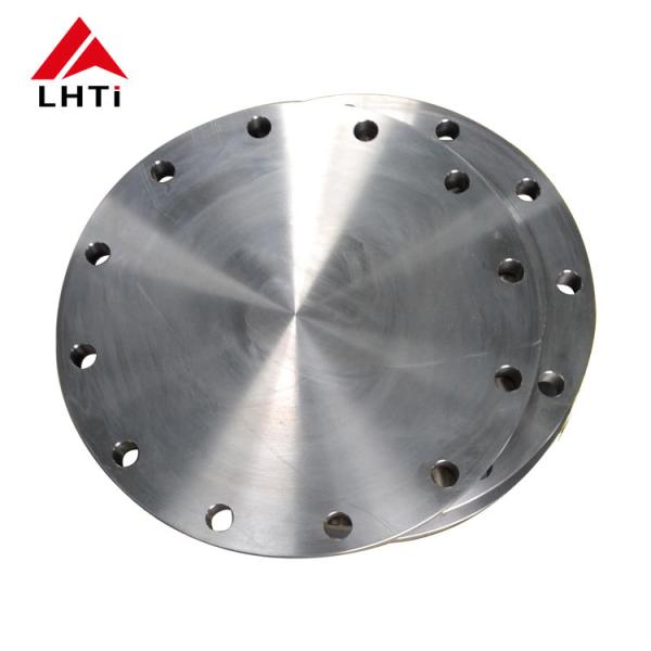China Customized Titanium Blind Flange Class 150 - 2500 Gr2 Gr7 Gr12 Pharmaceutical Use factory