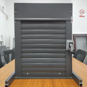 China 55mm Aluminum Rolling Shutter 65mm 80mm Aluminum Horizontal Shutter factory