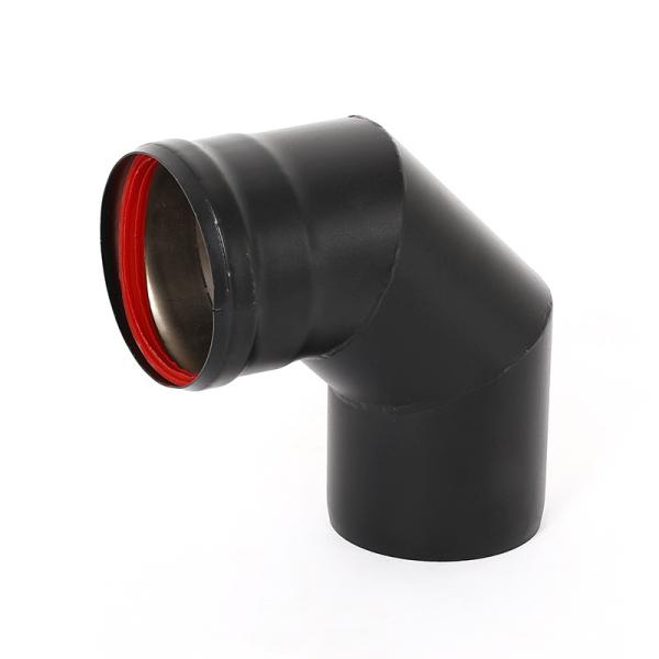 Straight Double Wall Pellet Stove Pipe Long Durability Rust Proof Weather