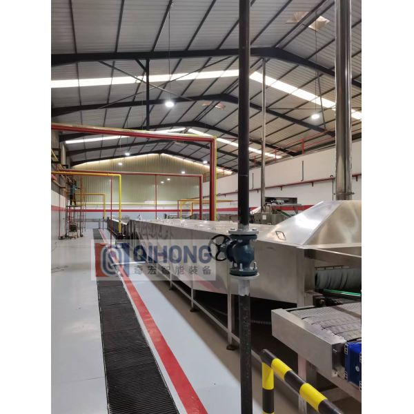 China Full Automatic Tunnel Pasteurizer, Spray Type Continuous Pasteurizing And Cooling Machine on sale