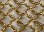 Stainless Steel Ring Wire Mesh Curtain Decorative For Architectural Drapery