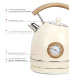 Fast Boiling Stainless Steel Electric Kettle 1800W Steel Water Kettle