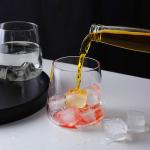 Mountain Shaped Whisky Glass Cup high borosilicate 400ml