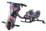 Factory swing happy car electric drift trike 3 wheels 250W electric drifting