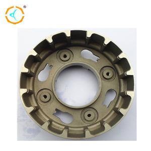 China CNC ADC12 Motorcycle Clutch Housing Cover / Scooter Clutch Parts For JH70 factory