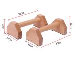 Wood Push Up Bars Wooden Pushup Stands Stretch Stand Push Up Stands Handstand