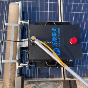 China OEM Supported Distant Control Track Crawling Cleaning Machine for PV Panel Protection factory