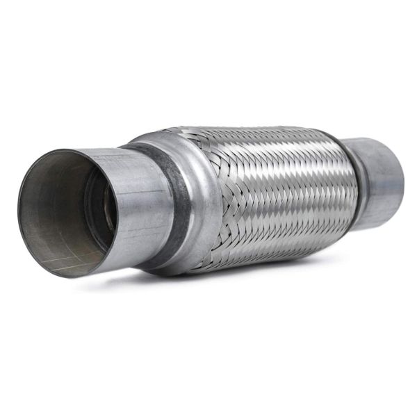 China 2.5" X 8" 12" Overall Length 201 Stainless Steel Exhaust Flex Pipe For Automobile Aftermarket factory