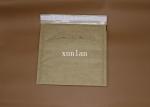 No Fading Kraft Paper Bubble Mailers PE Material With 2 Sealing Sides