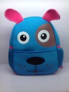 China 2015 hot sale kids animal neoprene backpack factory
