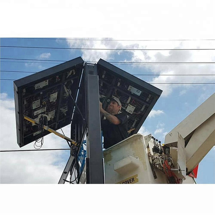 Front Open P4 6500nits Double Sided Led Display SMD2525