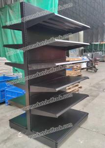 China Metal Equipment Gondola Supermarket Steel Shelf Q235 factory