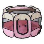 Dog House Safe Polygon Cage Outdoor Playing Carrier For Dog Cat