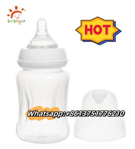 China Dishwasher Safe Polypropylene Nursing Bottles For Store Milk factory