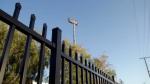 Customized Black Zinc Steel Metal Garrison Fence Panels Maintenance Free