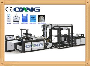 China Multifunctional non woven carry bag making machine / machinery with two stepper motor factory