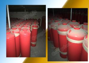 China 40L FM200 Cylinder Coated With Epoxy Or Polyester Powder factory