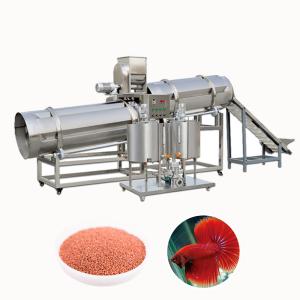China 1000kg/H Floating Fish Feed Processing Line Production 80kw factory