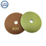 4inch Microfibre Flexible Polishing Pad A-Grade for Durable Stone Slabs Grinding