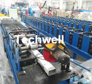 Downspout Machine / Suqure Tube Cold Roll Forming Machine for Making Rectangular Tube