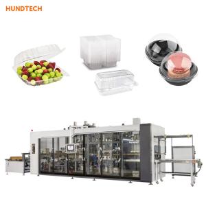 China 120KW Automatic Thermoforming Machine Disposable PP PS Soup Food Container Events Boxes factory