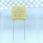 Yellow 0.1uF X2 Safety Capacitor Fireproof Solvent Resistant