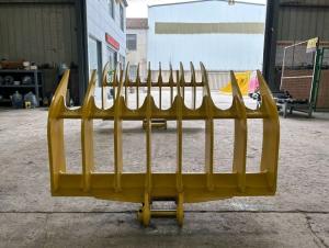 China Quick Coupler Manual Root Rakes Mechanical Big Ripper Rakes For 5-35 Ton Excavator factory