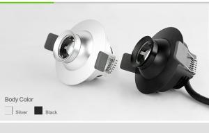 China 3W 4000K Embedded LED Focus Spotlight Non Glare Ra 90 Stainless Steel factory