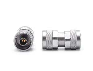 China Double N Male Stainless Steel Precision RF Adapter factory